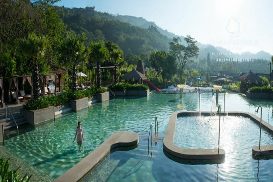 Doubletree Resort By Hilton Hotel Hainan - Qixianling Hot Spring Paoting Kültér fotó